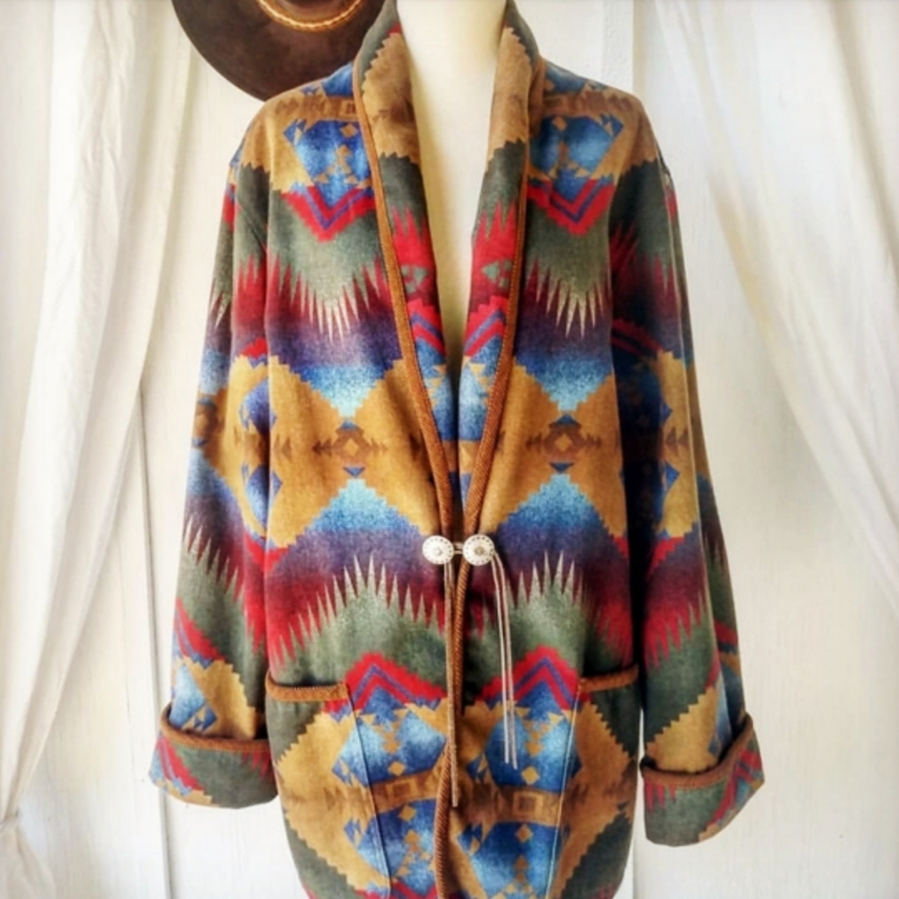 Vintage 90's Southwestern Jones New York Jacket!
